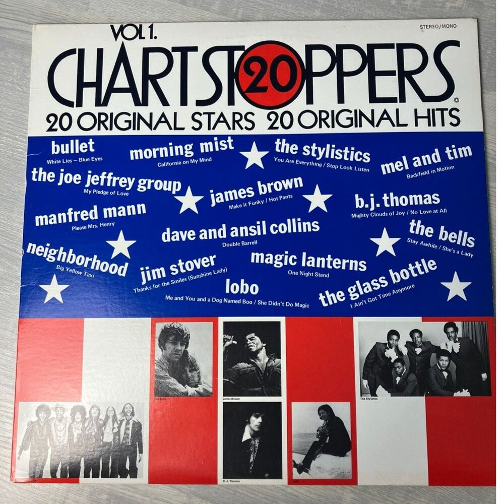 20 Charts Toppers Vol. 1 vinyl
